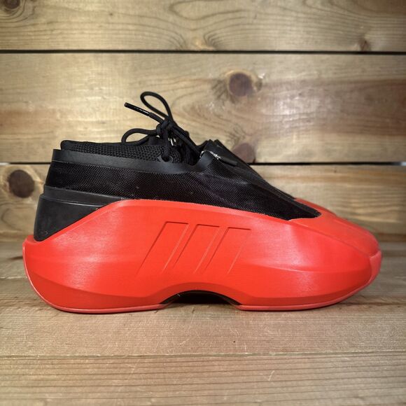 NEW Mens Size 9.5 Adidas Crazy IIInfinity Red Core Black Basketball Shoes IF4540 main image 7